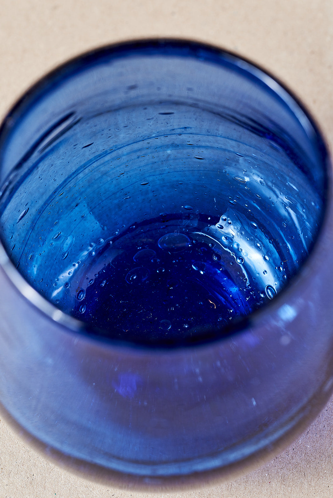 PACK OF 4 | Glass - Blue