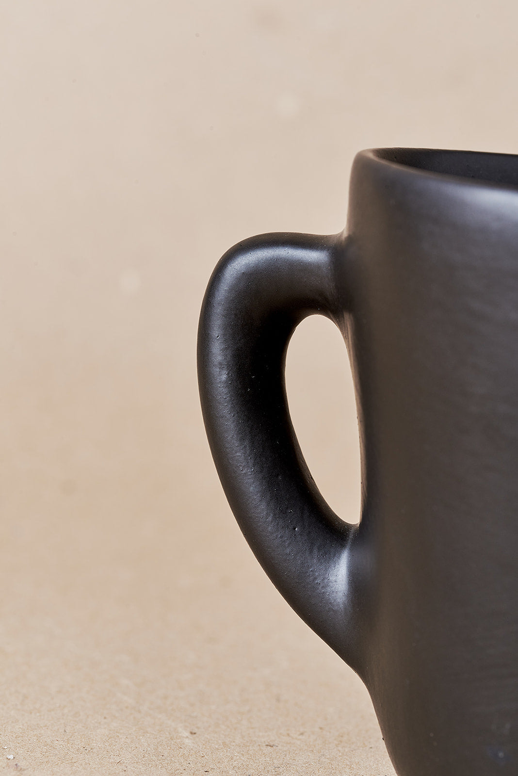 handcrafted ceramic mug