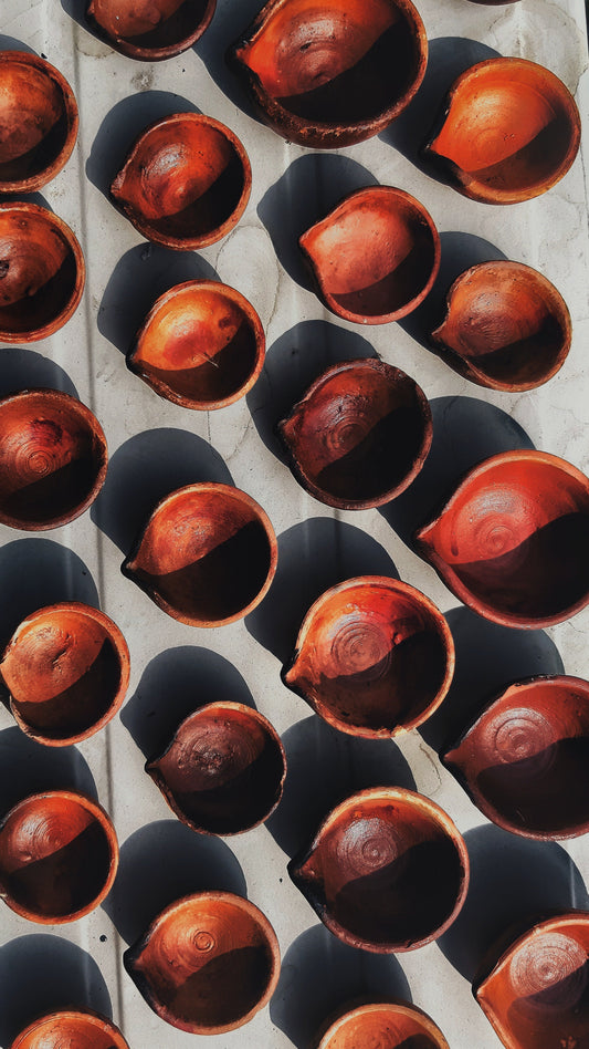 handcrafted ceramics and glassware