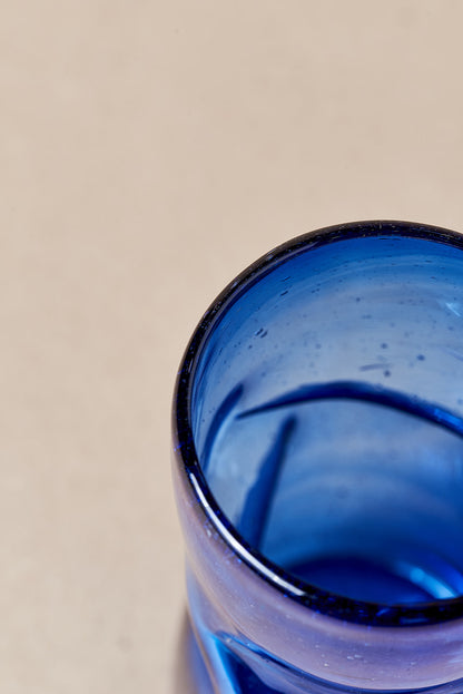 PACK DE 4 | Vaso - Blue Creased
