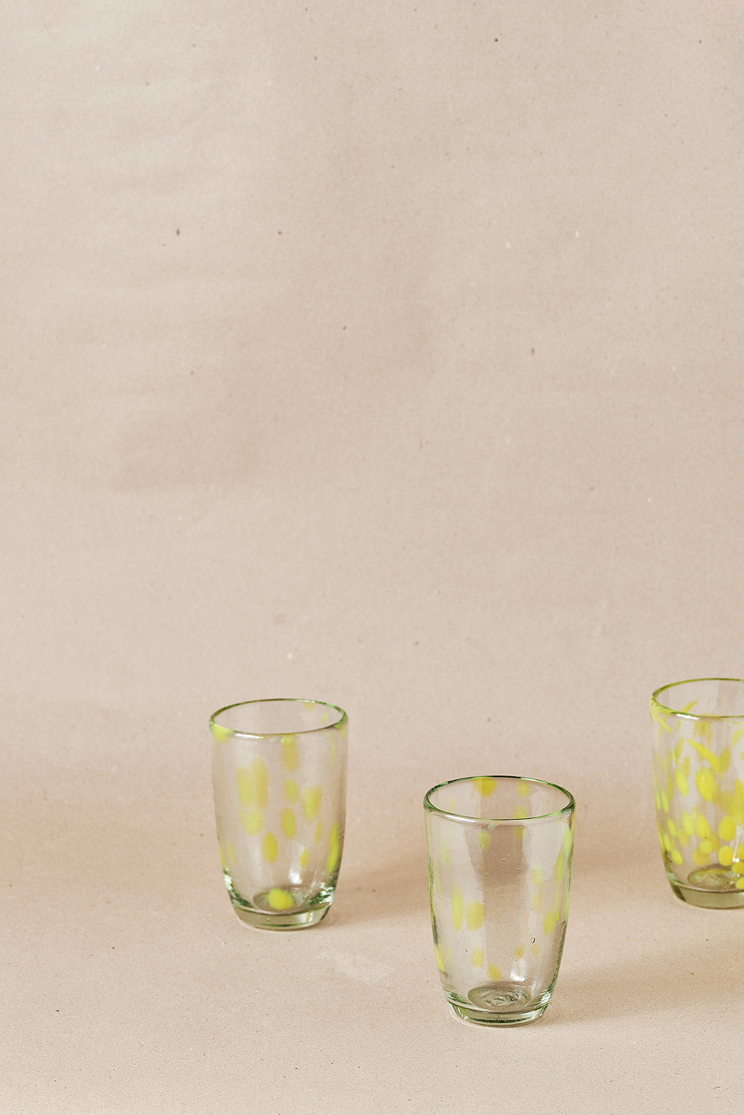 PACK DE 4 | Vaso - Yellow Dots