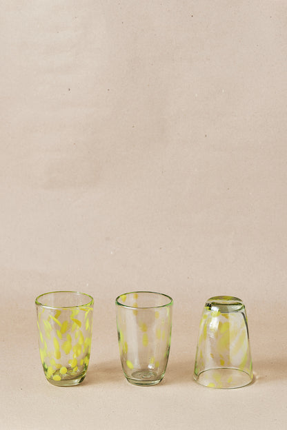 PACK DE 4 | Vaso - Yellow Dots