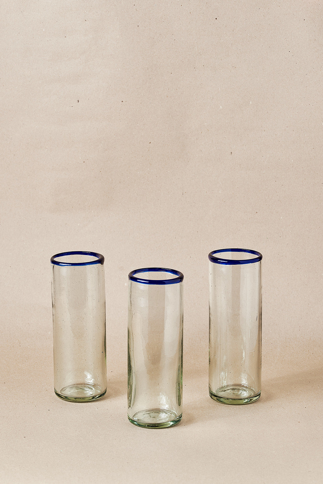 PACK DE 4 | Vaso - Blue Rim Tall