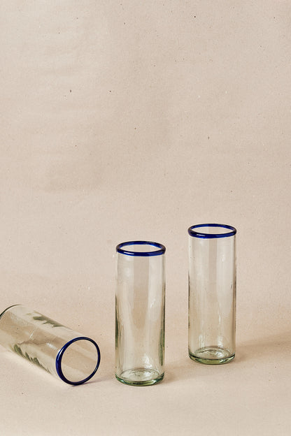 PACK DE 2 | Vaso - Blue Rim Tall