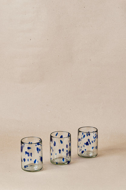 PACK DE 4 | Vaso - Blue Dots