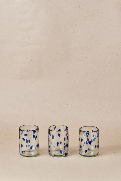 PACK DE 4 | Vaso - Blue Dots
