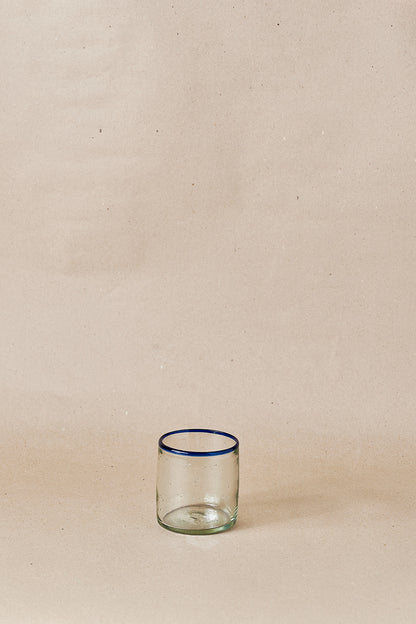 PACK DE 4 | Vaso - Blue Rim Round