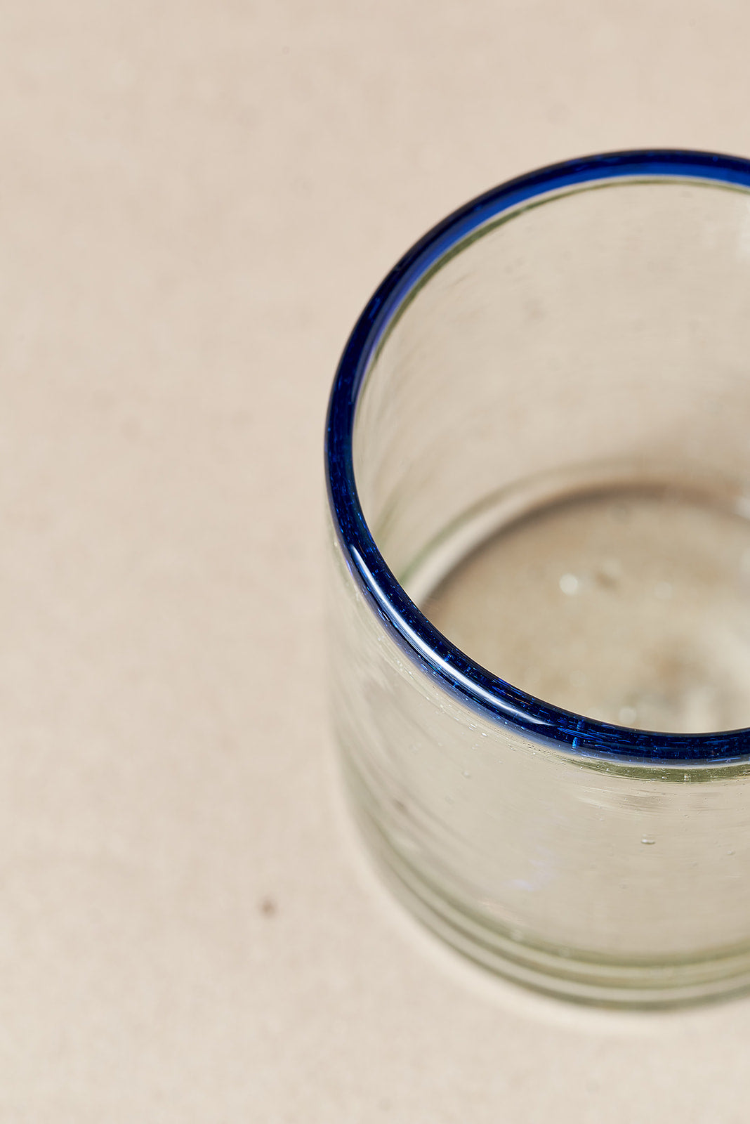 PACK DE 4 | Vaso - Blue Rim Round