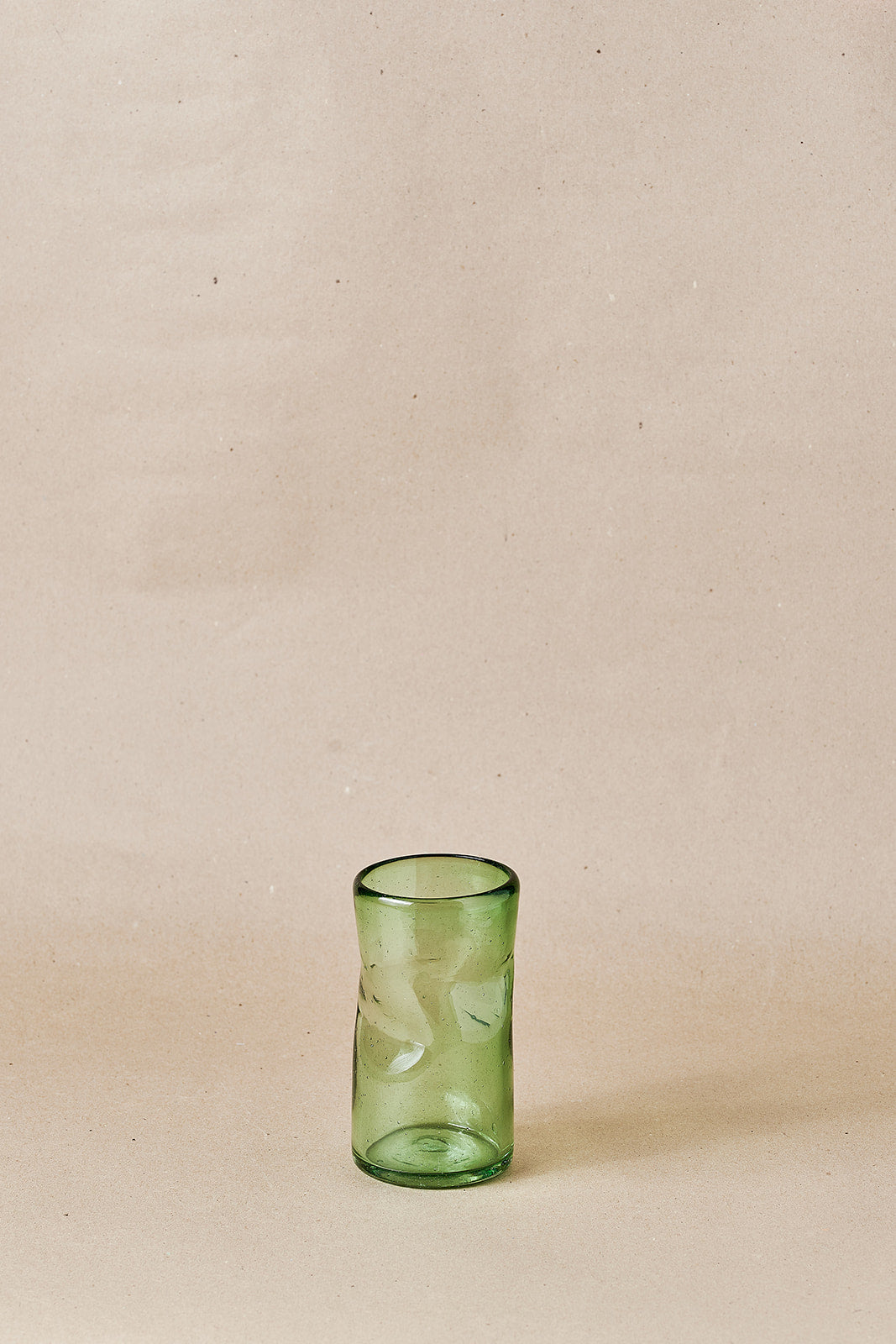 PACK OF 2 | Glass - Jade Creased
