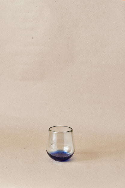 PACK DE 4 | Vaso - Bottom Blue Rim