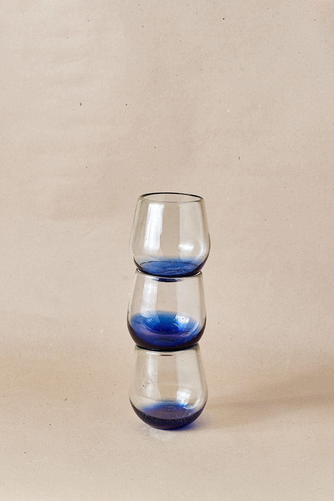 PACK DE 2 | Vaso - Bottom Blue Rim