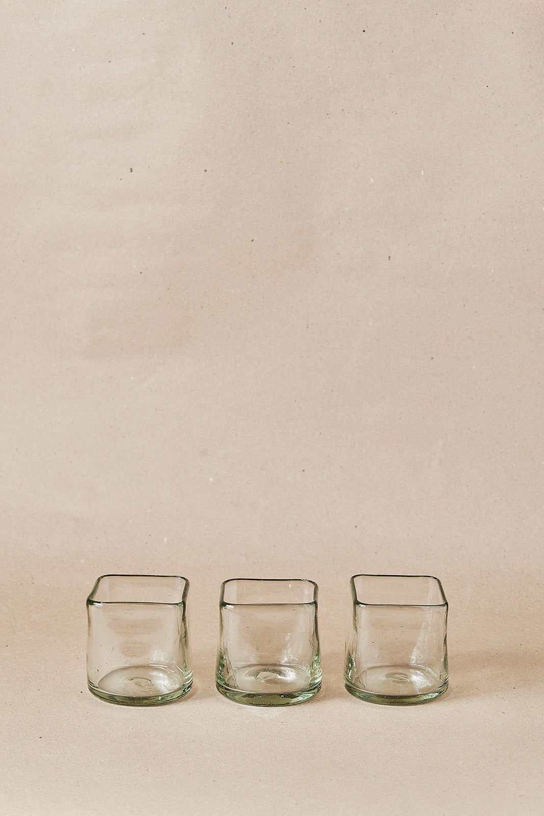 PACK OF 2 | Glass - Crystal Squared