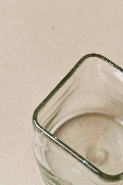 PACK OF 4 | Glass - Crystal Squared