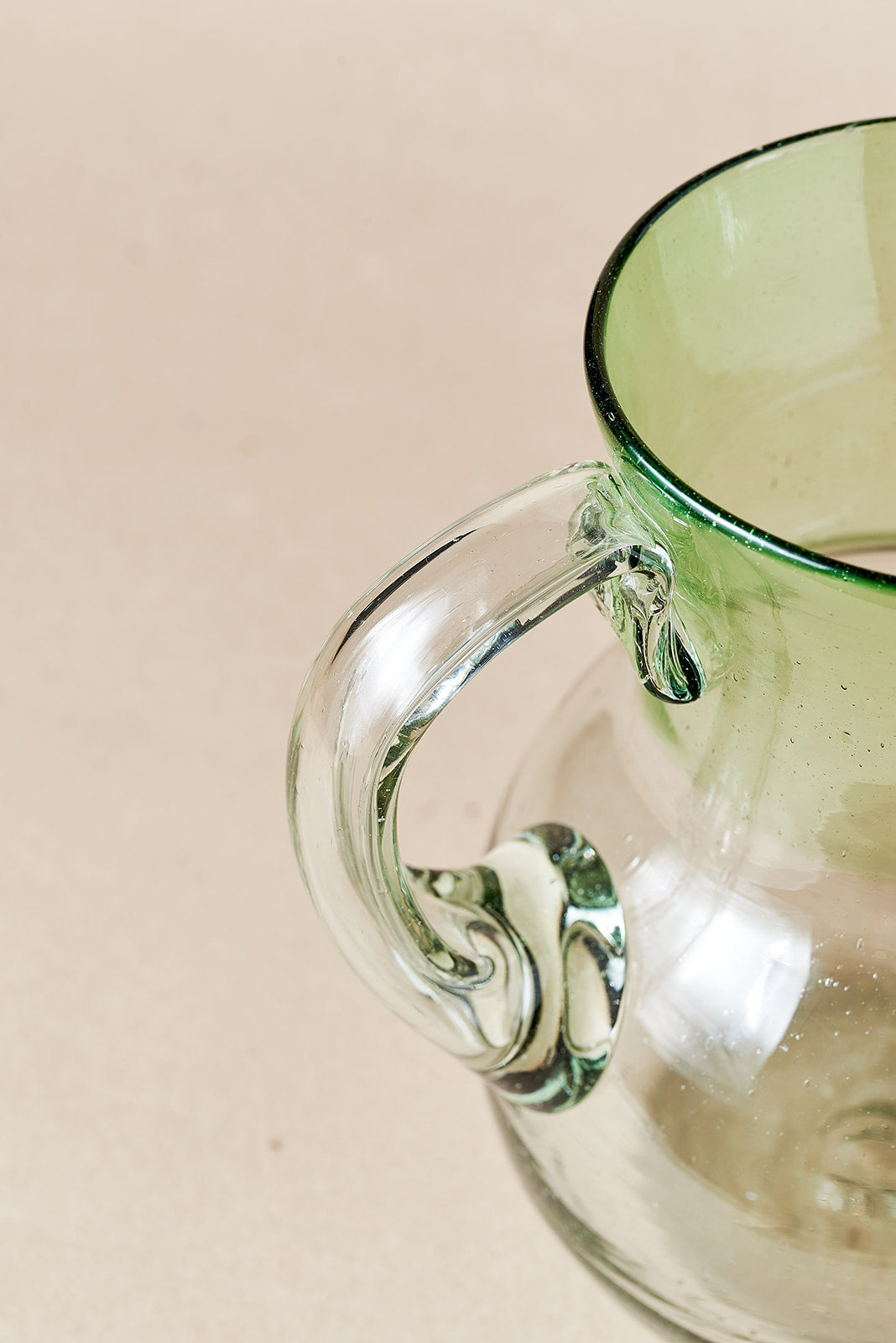 PACK OF 2 | Jar - Green Rim