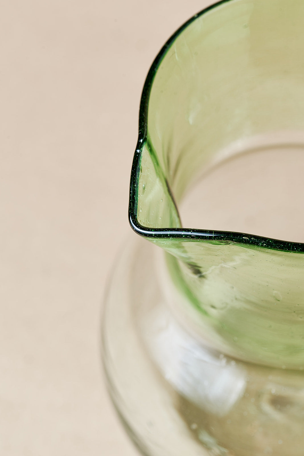 PACK OF 2 | Jar - Green Rim