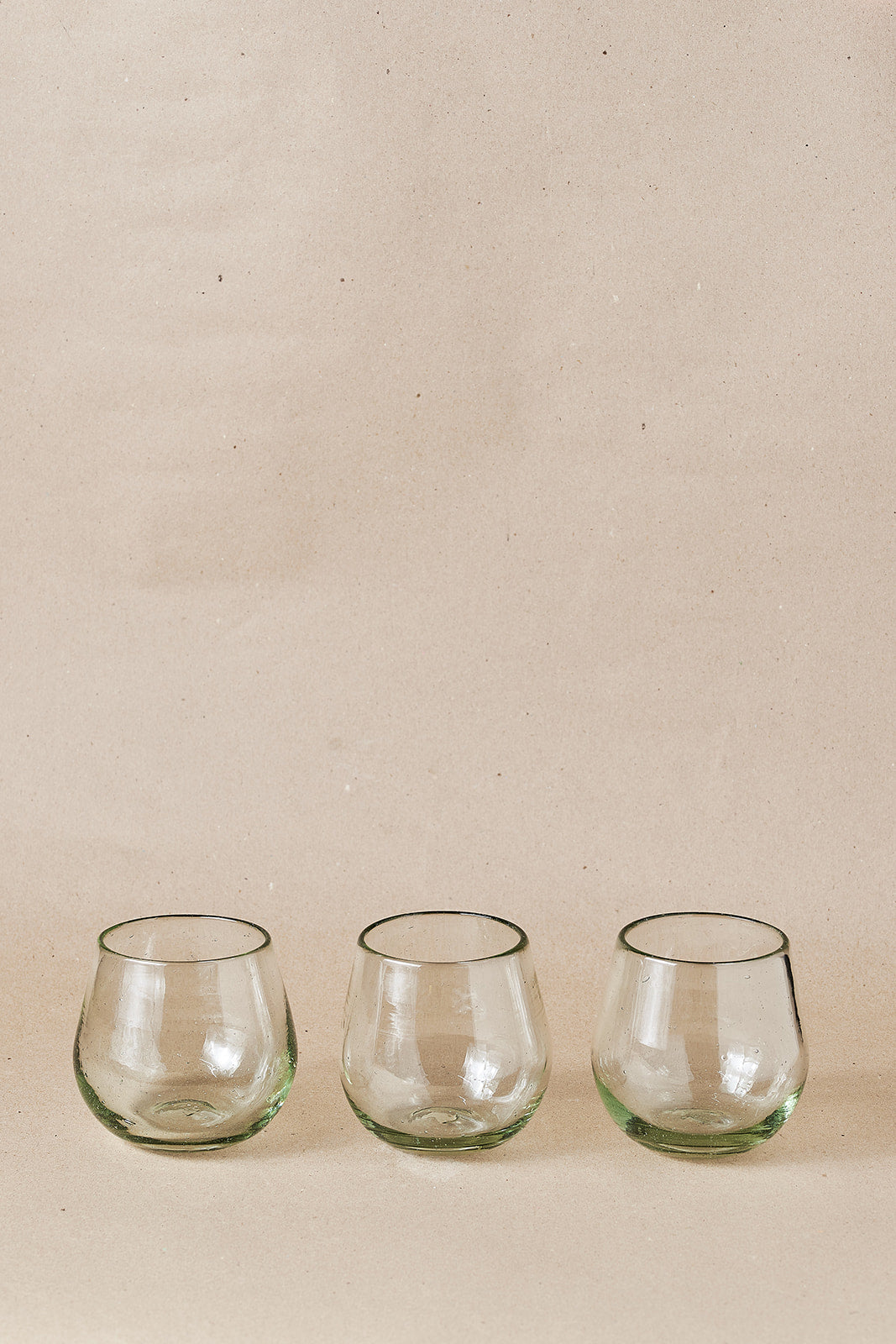 PACK OF 2 | Glass - Crystal Round
