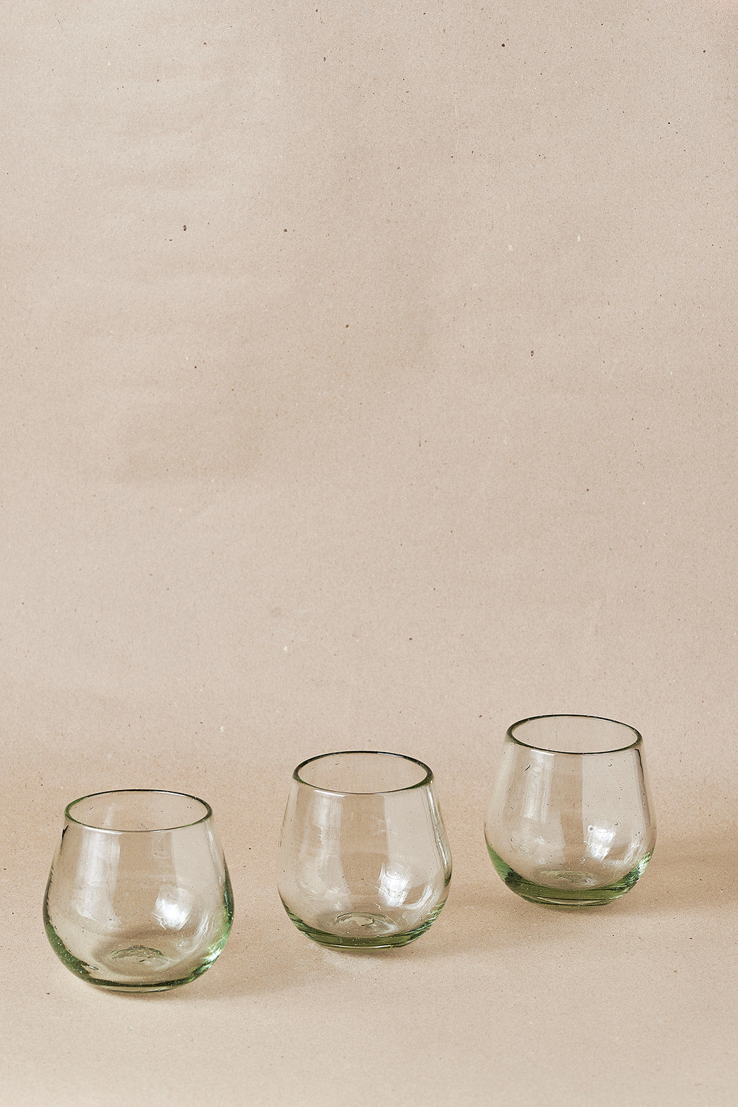 PACK OF 2 | Glass - Crystal Round