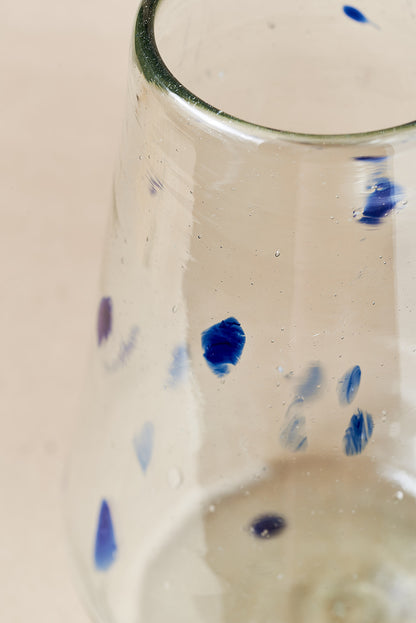 PACK OF 2 | Jar - Blue Dots