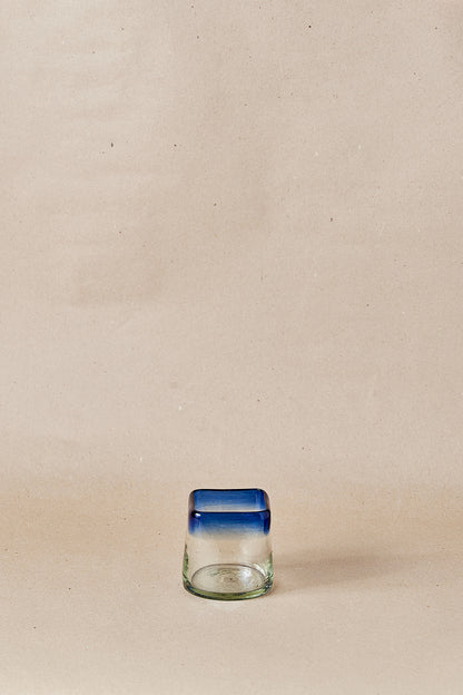 PACK DE 4 | Vaso - Blue Square