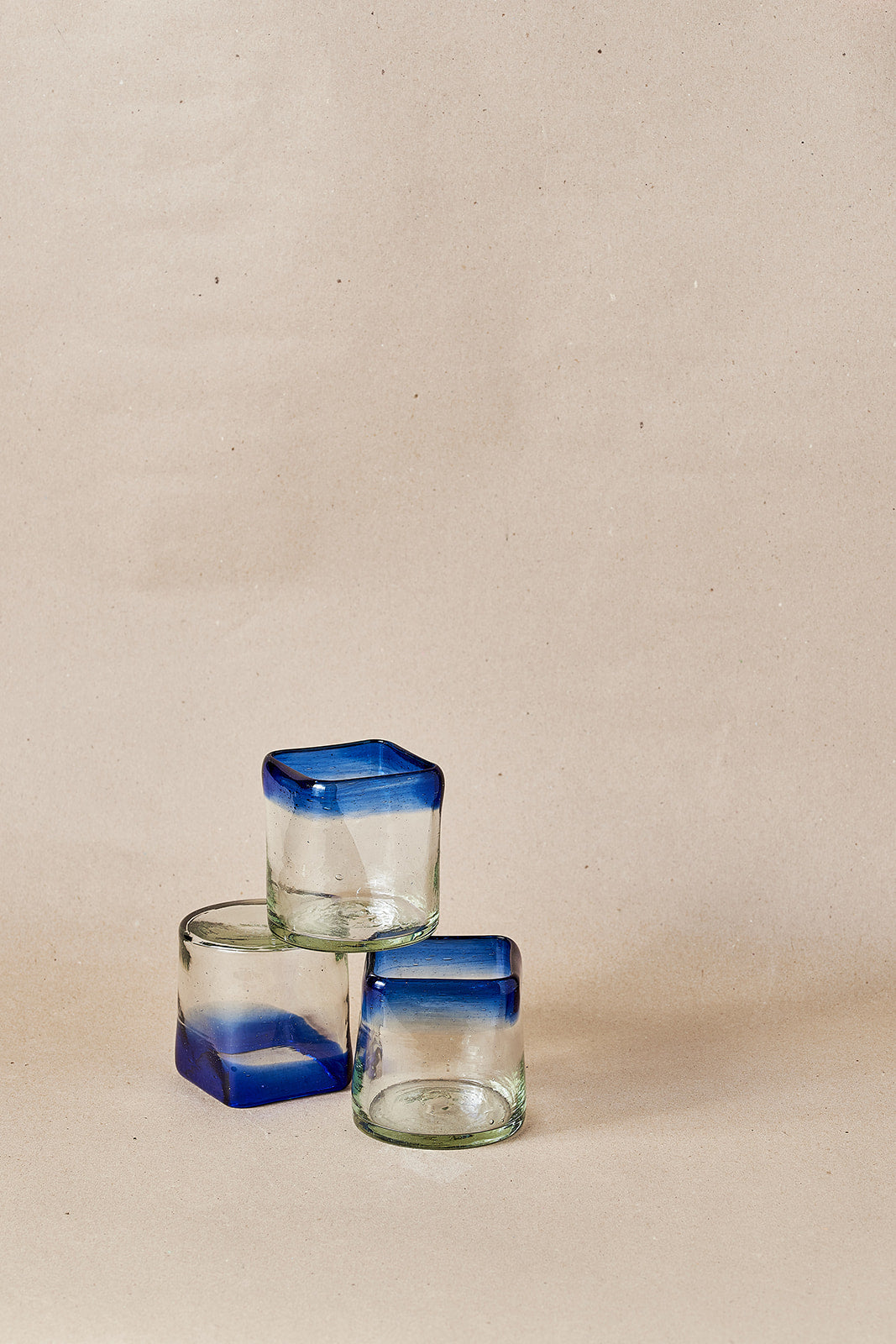 PACK DE 2 | Vaso - Blue Square