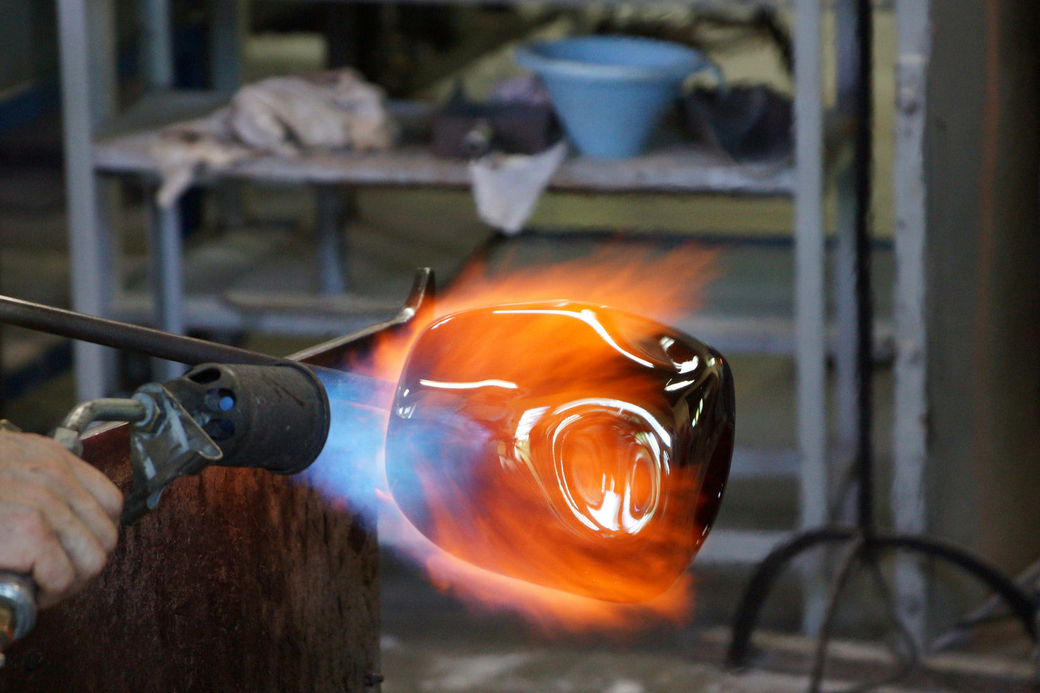 blown glass technique