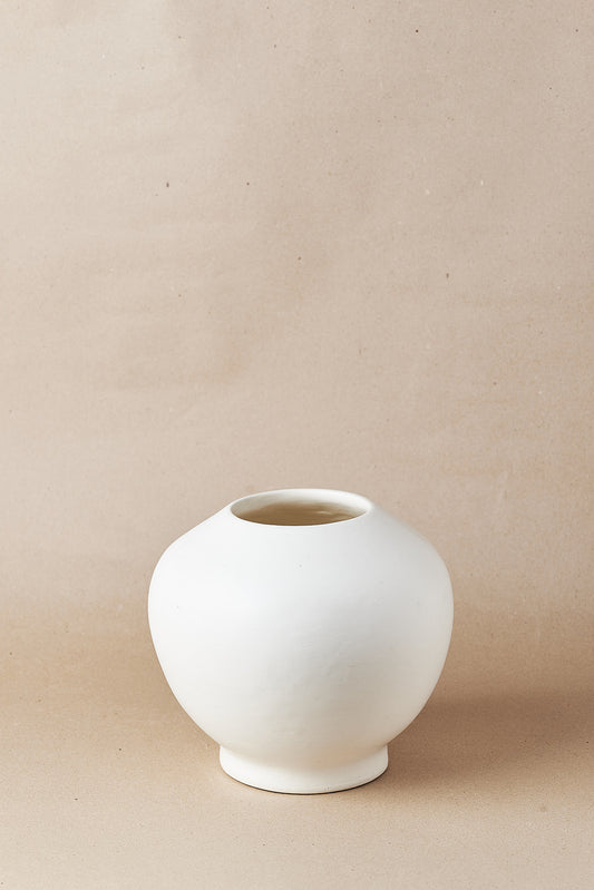 handcrafted ceramic vase