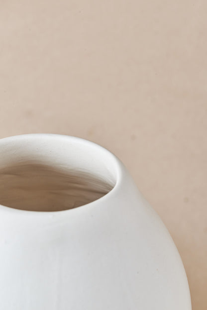 handcrafted ceramic vase