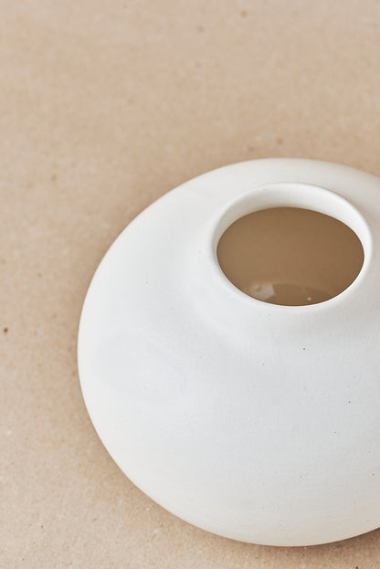 handcrafted ceramic vase