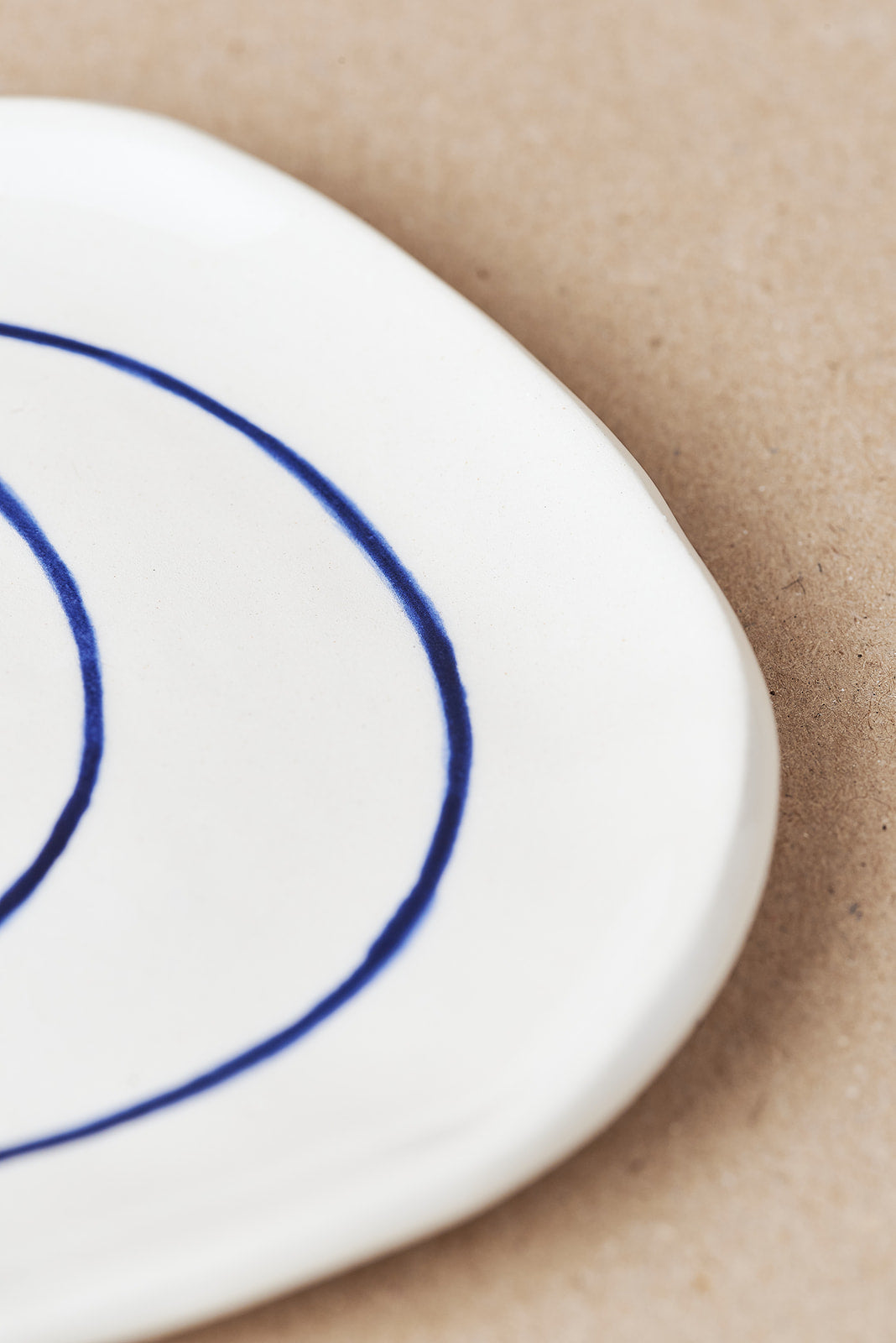 handcrafted ceramic plate