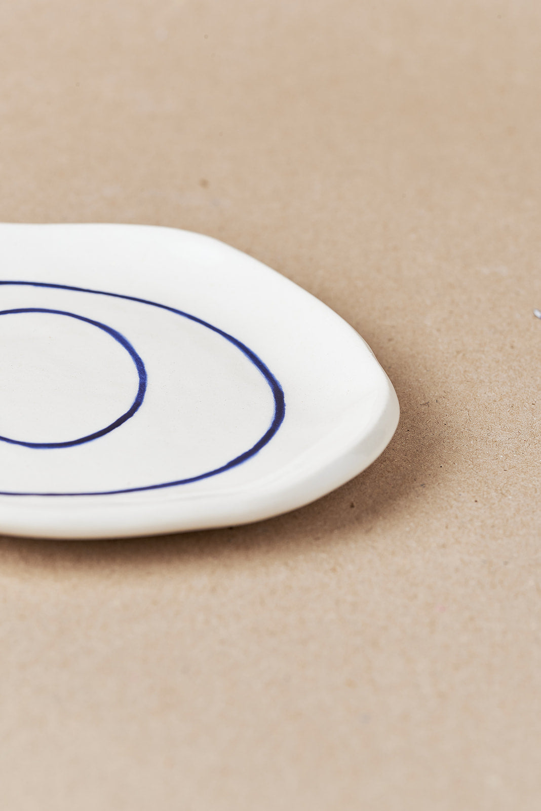 handcrafted ceramic plate