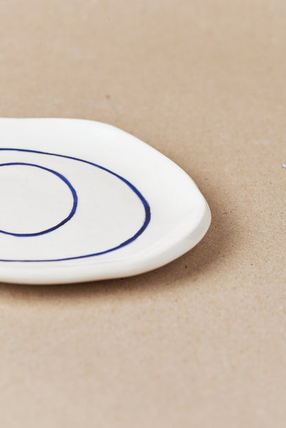 handcrafted ceramic plate