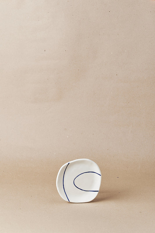 handcrafted ceramic plate