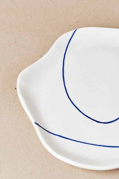 handcrafted ceramic plate