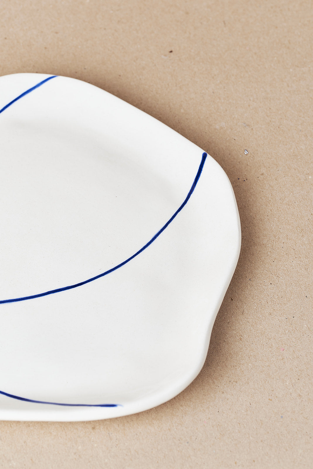 handcrafted ceramic plate