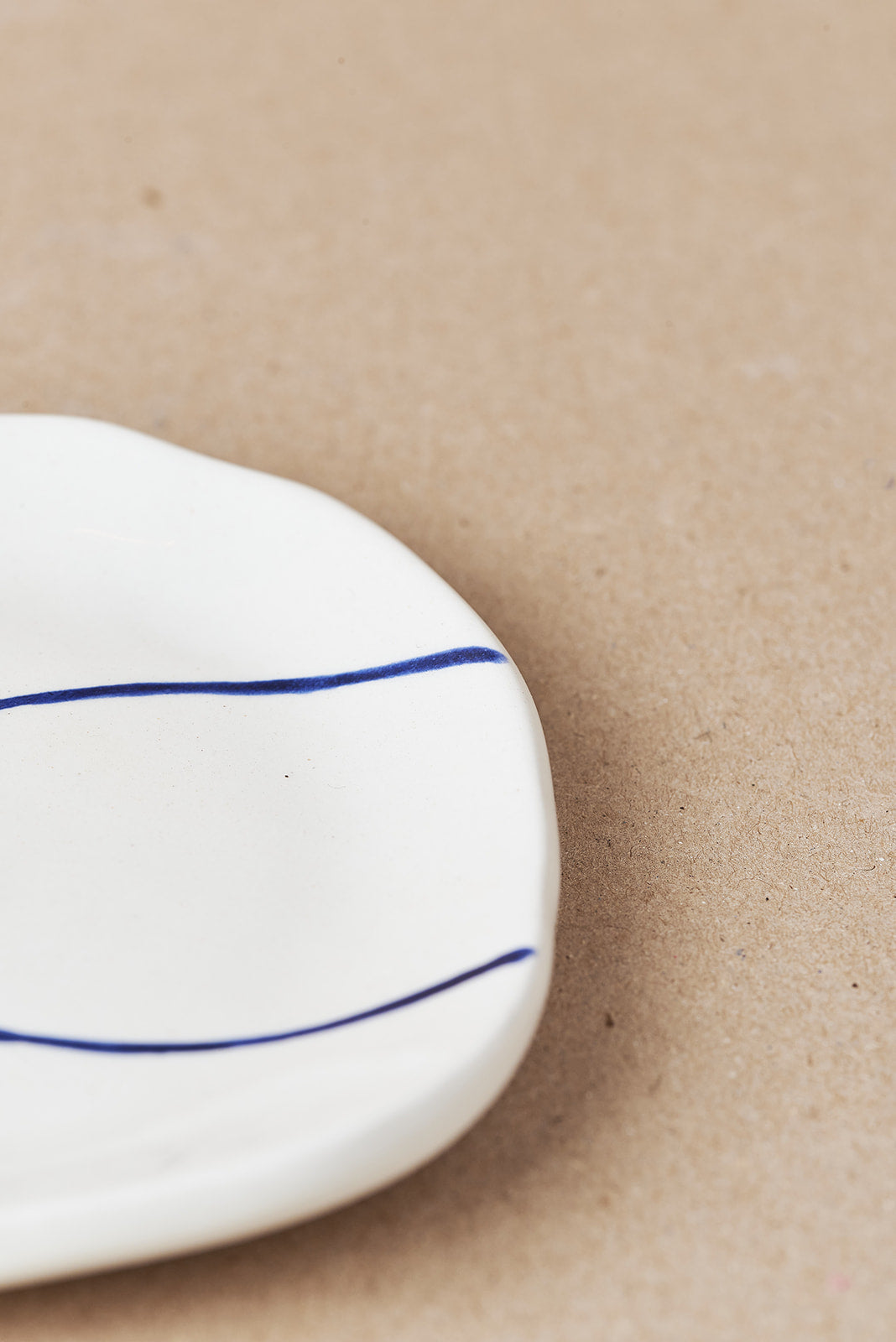 handcrafted ceramic plate