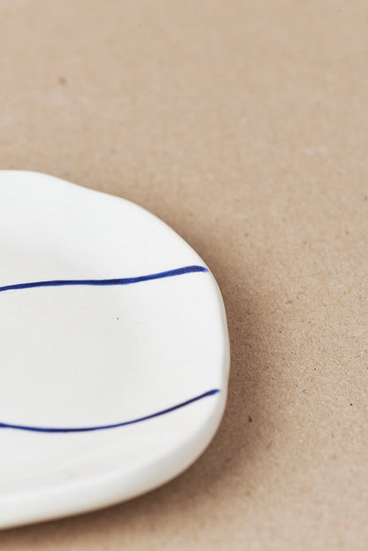 handcrafted ceramic plate