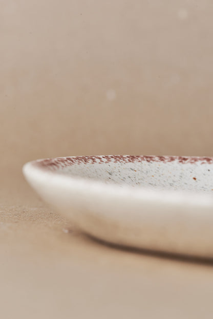 handcrafted ceramic plate