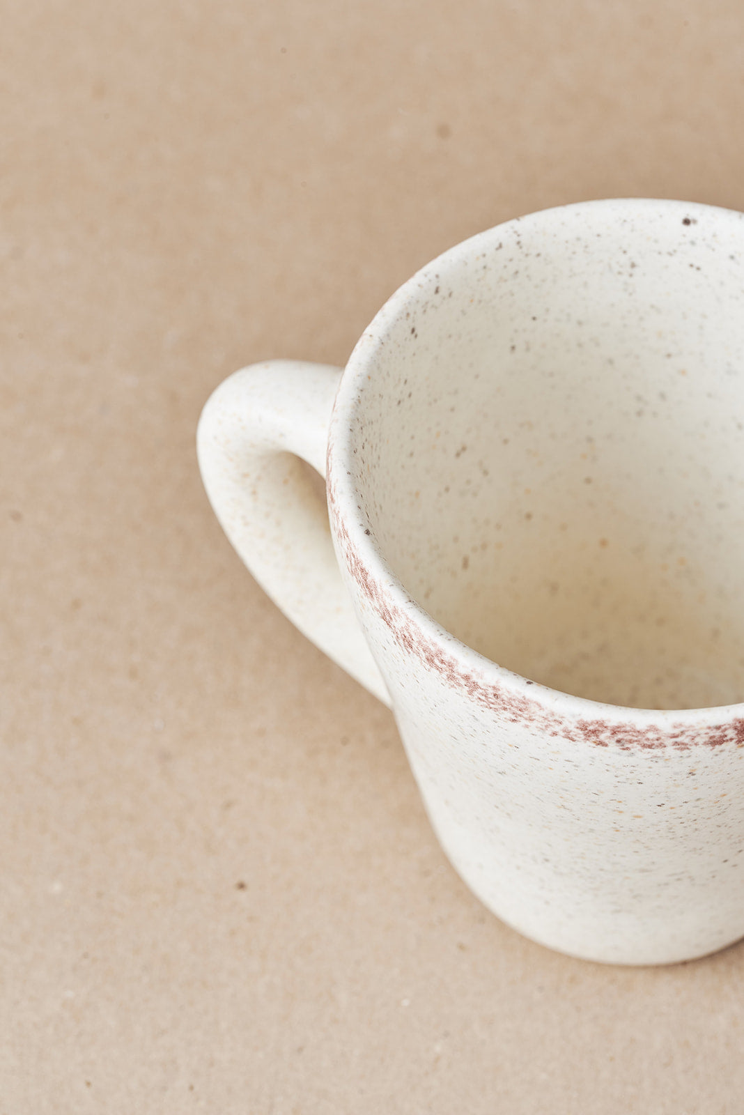 handcrafted ceramic mug