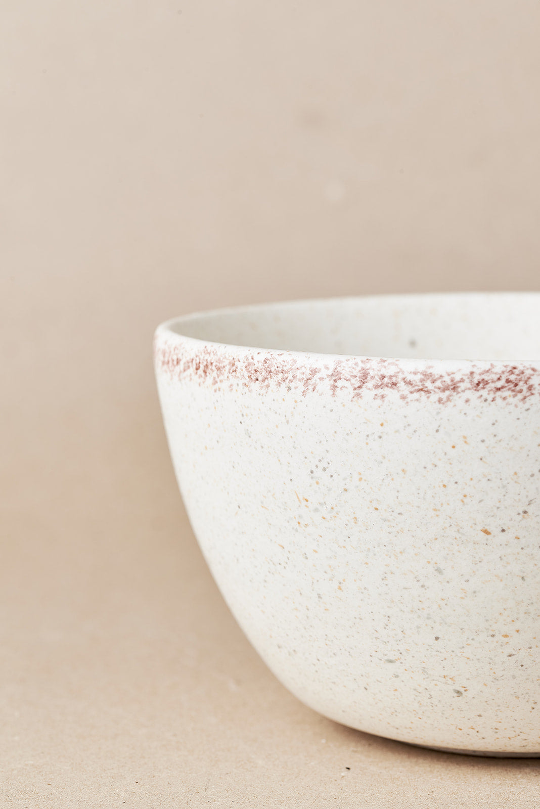 handcrafted ceramic bowl