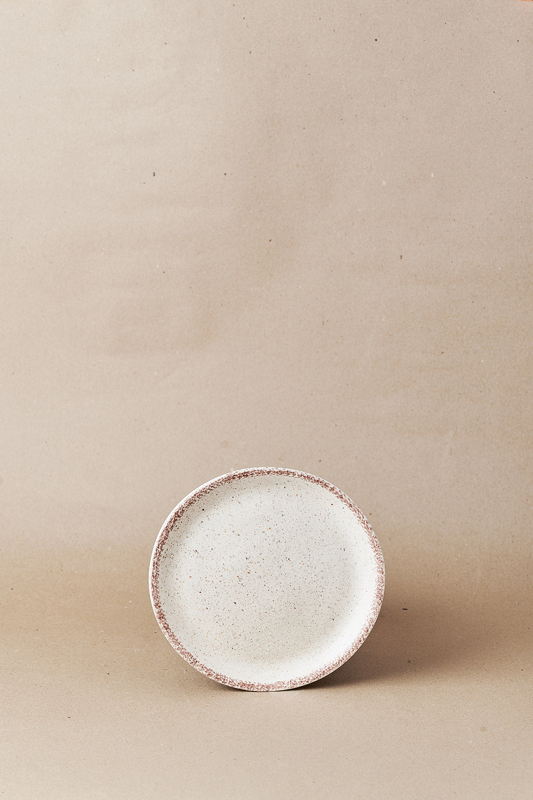 handcrafted ceramic plate