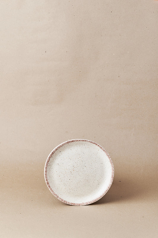 handcrafted ceramic plate