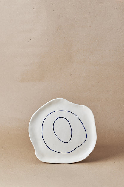 handcrafted ceramic plate