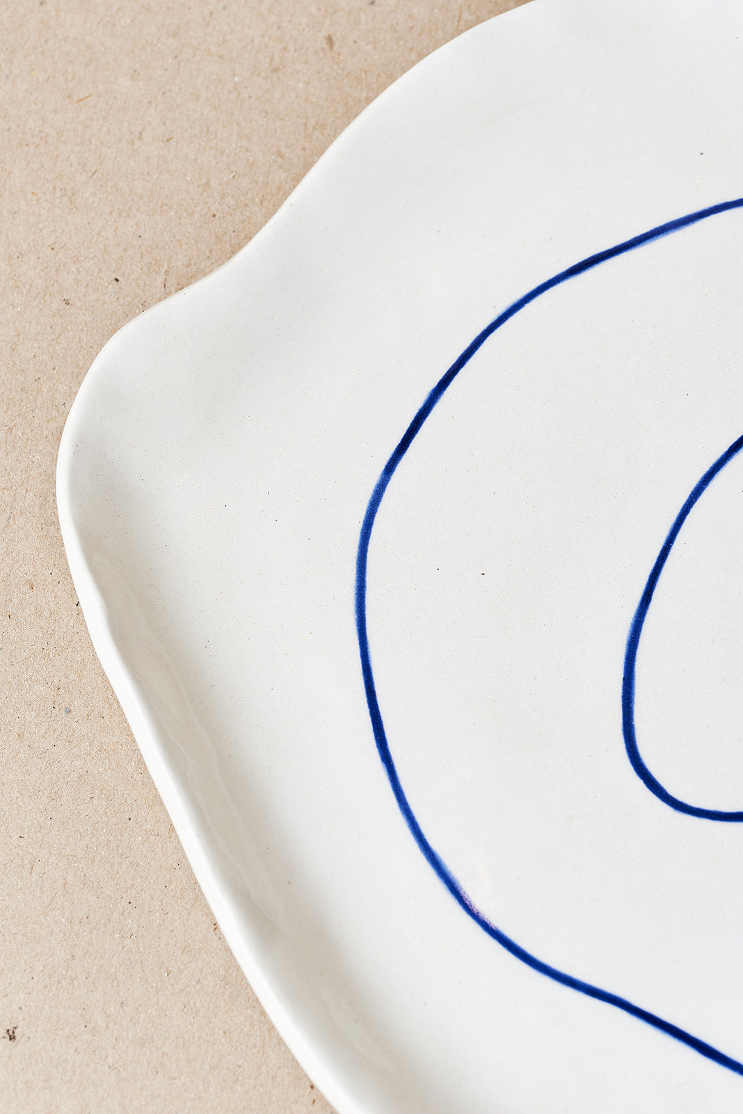 handcrafted ceramic plate