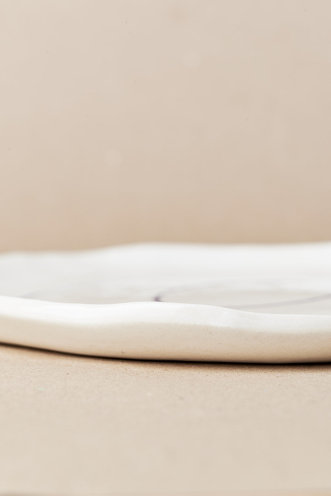 handcrafted ceramic plate