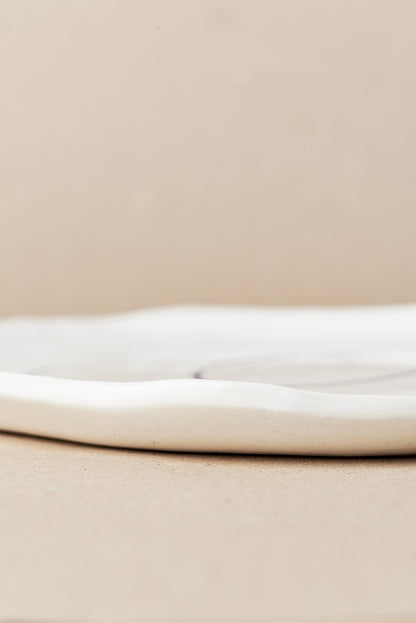 handcrafted ceramic plate