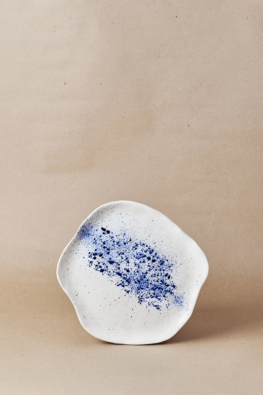 handcrafted ceramic plate