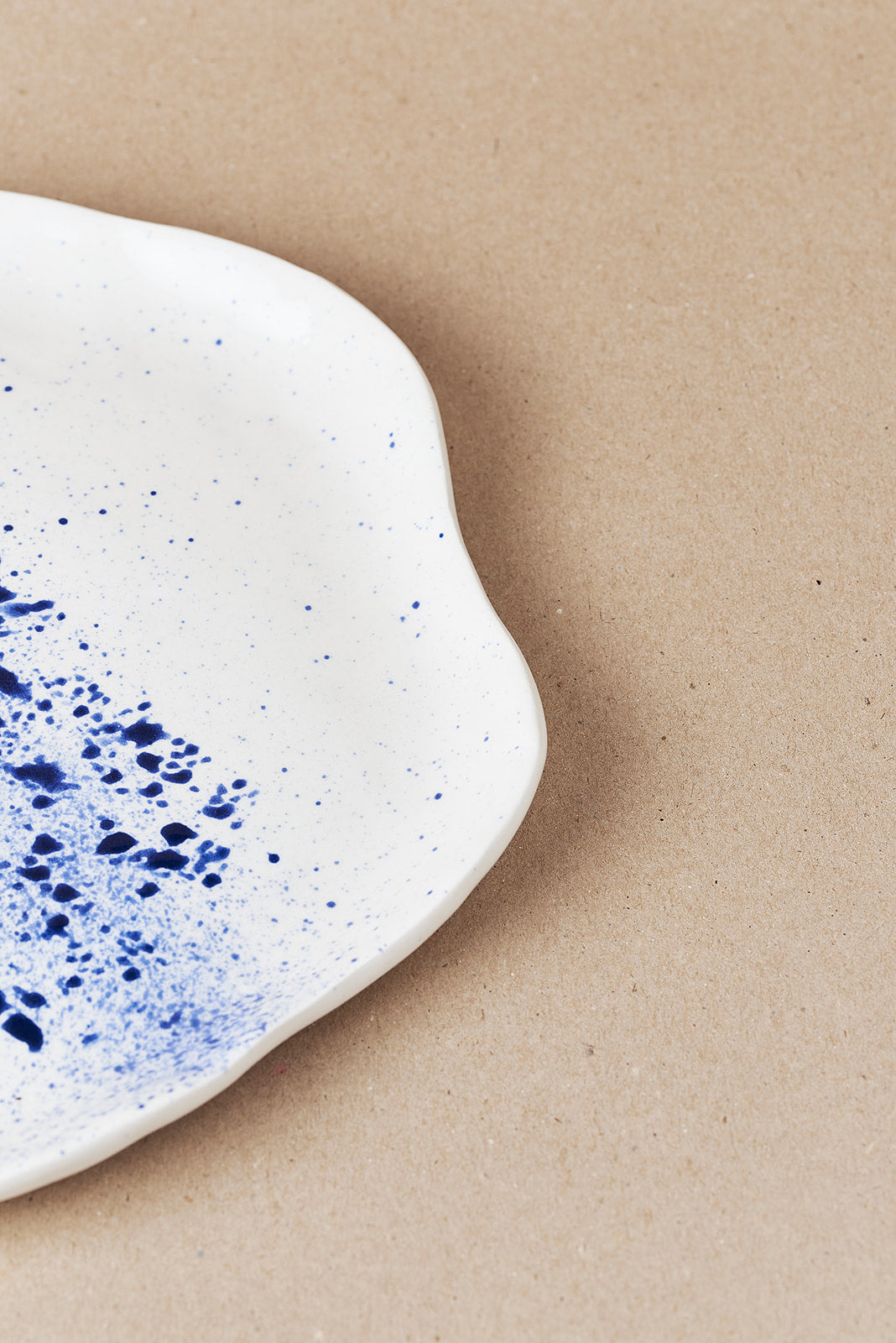 handcrafted ceramic plate