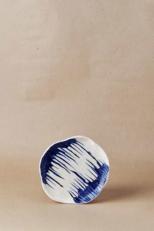 handcrafted ceramic plate