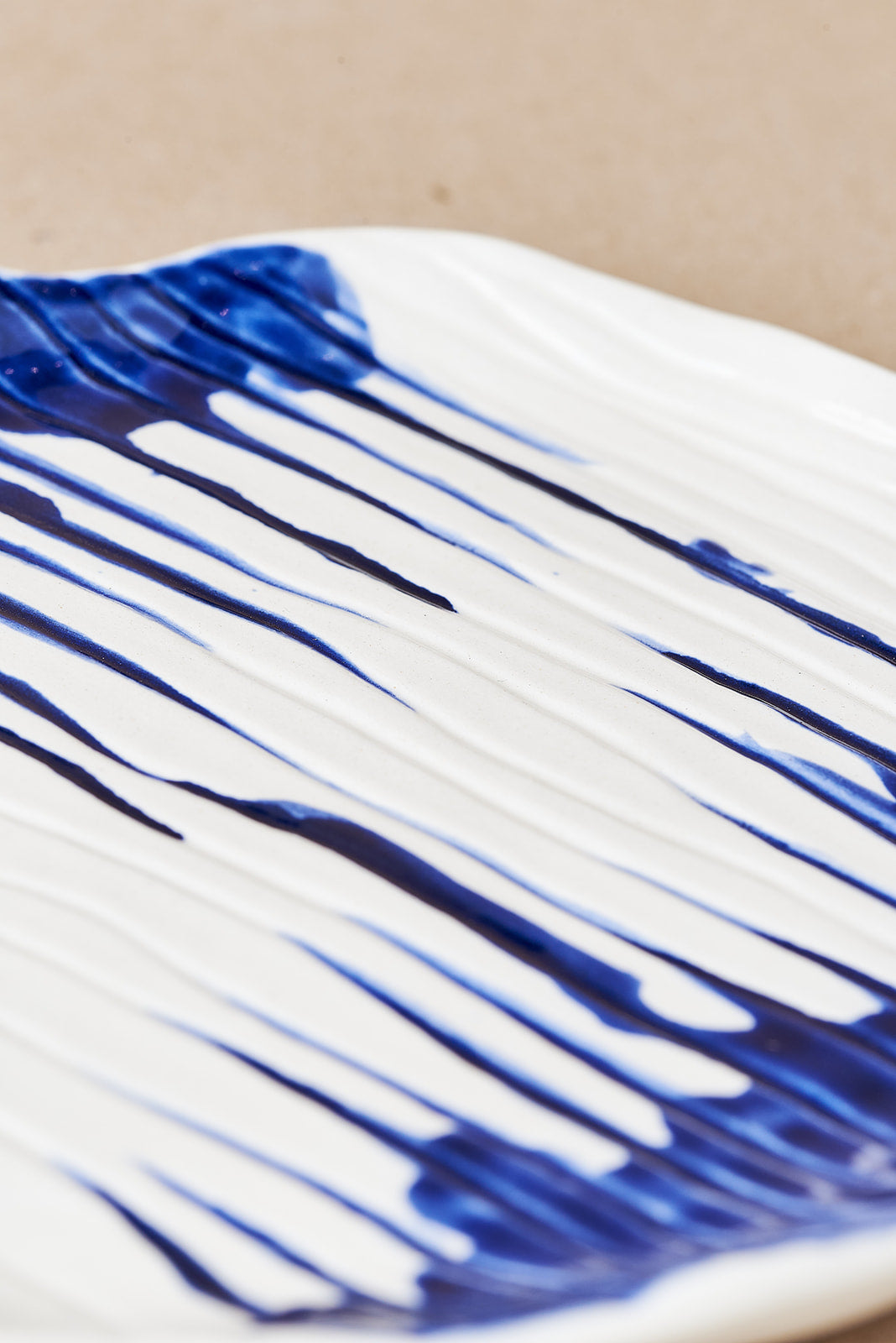 handcrafted ceramic plate