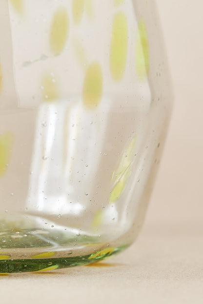 handcrafted crystal jar